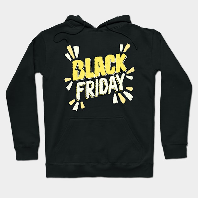 BLACK FRIDAY Hoodie by Mako Design 